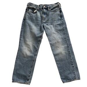 J.Crew Slouchy Boyfriend Jeans Womens 27 Medium Wash Blue Denim